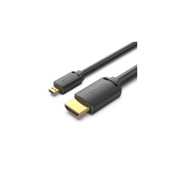 Vention Cable Micro HDMI 2.0 4K AGIBF/ HDMI Macho - Micro HDMI Macho/ 1m/ Negro