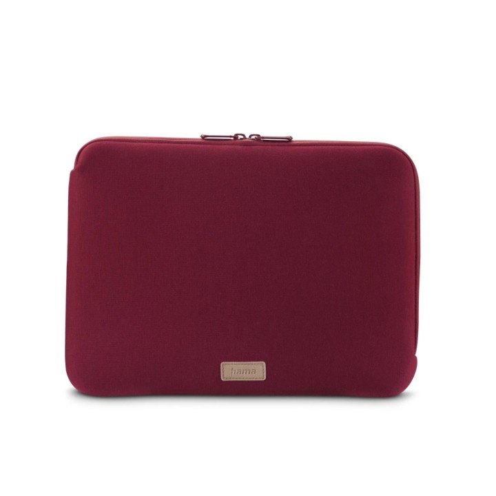 Hama Funda Portátil "Jersey", de 34-36 cm (13,3-14,1´´), Burdeos