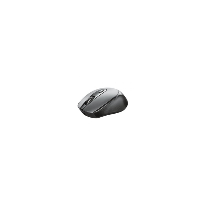 Raton inalambrico trust zaya optico rf 2.4ghz 1600 dpi max usb tipo-c negro 23809