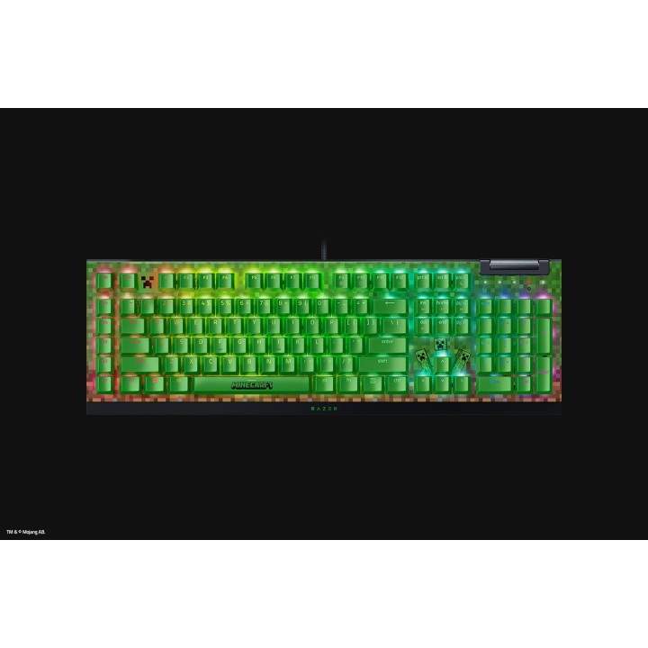 Razer BlackWidow V4 X teclado Juego USB QWERTY Inglés de EE. UU. Verde