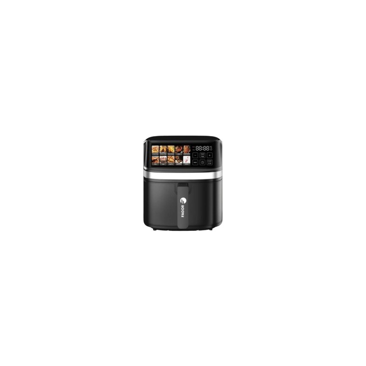 Fagor Naturfry Luxe Sencillo 8 L Independiente 2200 W Freidora de aire caliente Negro, Plata