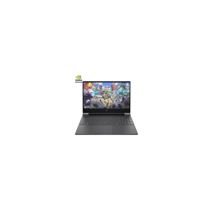 Portátil Gaming HP Victus 15-FB3709NS Ryzen 7 8845HS/ 32GB/ 1TB SSD/ GeForce RTX 4050/ 15.6"/ Sin Sistema Operativo