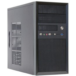 Chieftec CT-01B-OP carcasa de ordenador Mini Tower Negro