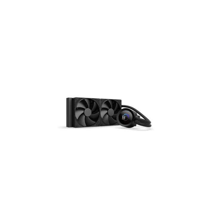 NZXT Kraken Plus 240 Procesador Sistema de refrigeración líquida todo en uno 12 cm Negro