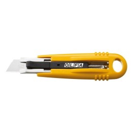 Olfa SK-4 Negro, Amarillo Cúter de cuchillas intercambiables