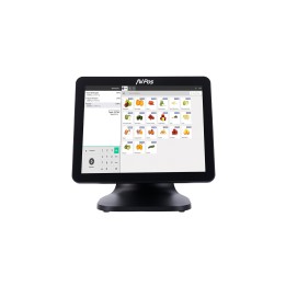 AVPos AVP-K5000B-N1-8128 Terminal Punto Venta (TPV) N100 38,1 cm (15") 1024 x 768 Pixeles Pantalla táctil
