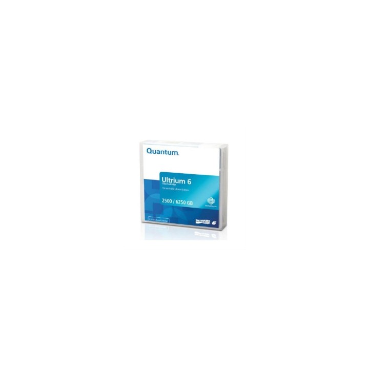 Quantum MR-L6MQN-01 medio de almacenamiento para copia de seguridad Cinta de datos virgen 2,5 TB LTO 1,27 cm