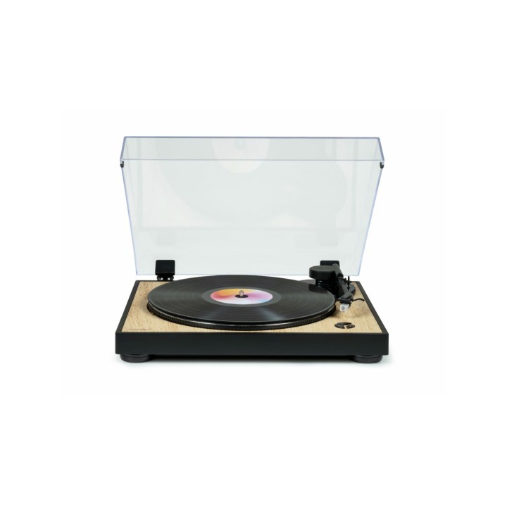 Thomson TT300 tocadisco Tocadiscos de tracción por correa Negro, Amarillo