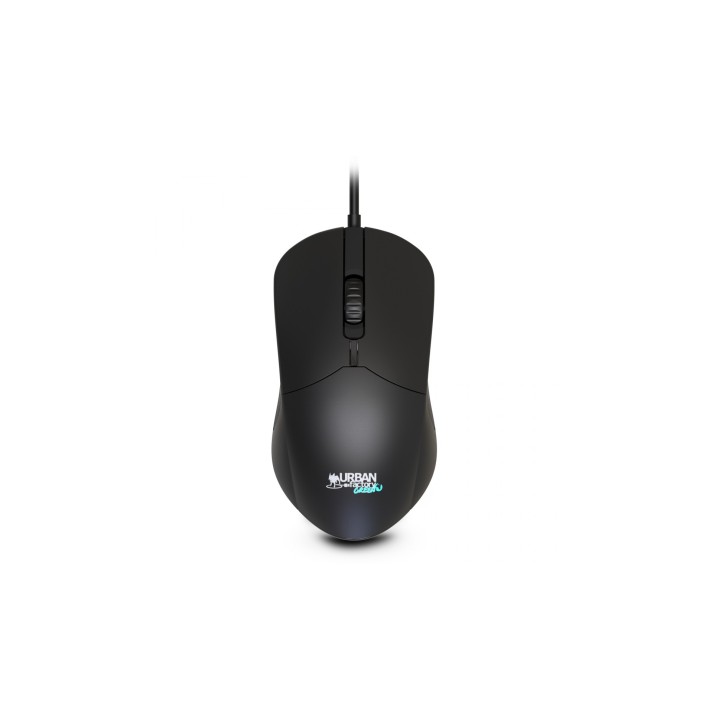 Urban Factory GWM01UF ratón Ambidextro USB tipo A Óptico 1200 DPI