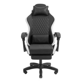 Mars Gaming MGC-X Silla para videojuegos de PC Asiento acolchado Negro, Blanco