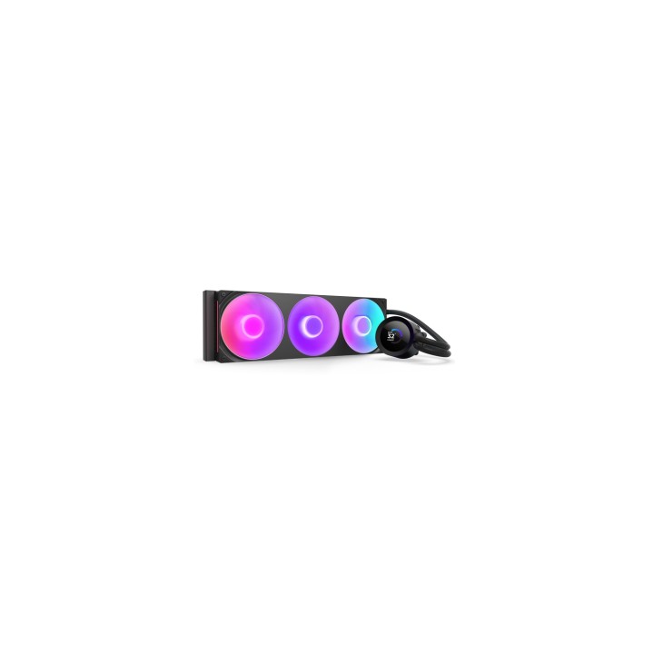 NZXT Kraken Plus 360 RGB Procesador Sistema de refrigeración líquida todo en uno Negro 1 pieza(s)