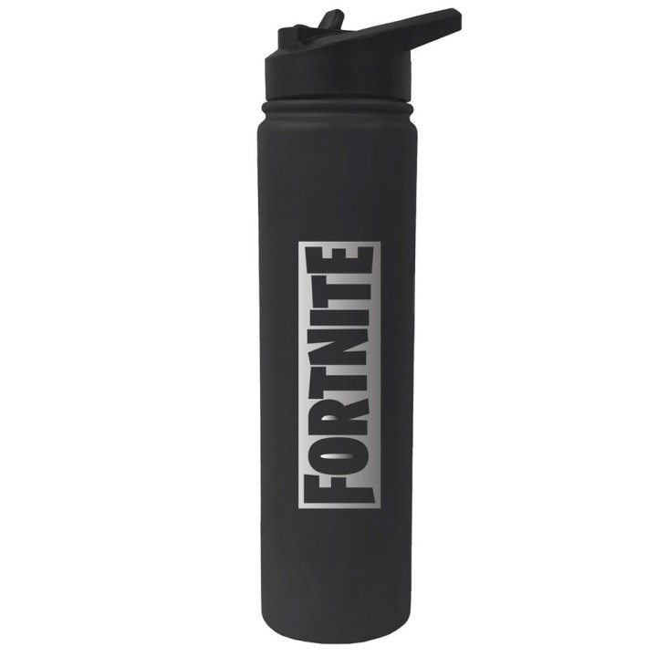 Cantimplora acero inoxidable Where we droppin Fortnite 750ml