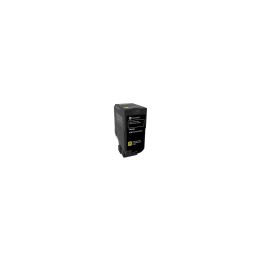 Lexmark 74C2SYE cartucho de tóner 1 pieza(s) Original Amarillo