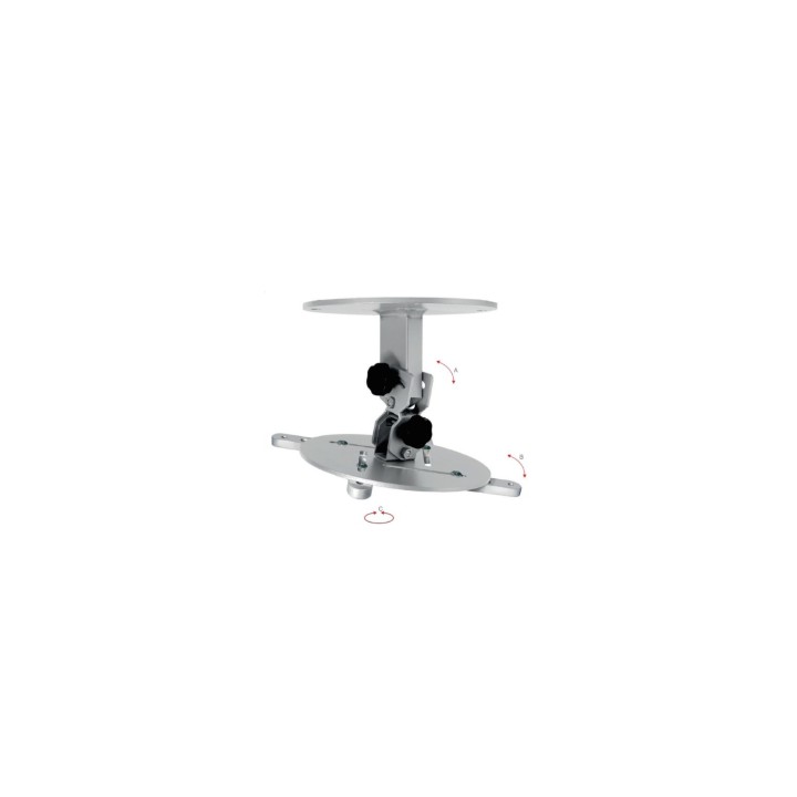 ITB OM26080 montaje para projector Techo Plata