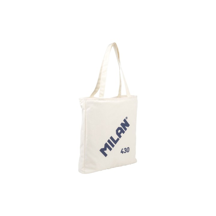 Milan 62102SNCBG bolsa de compras Beige Bolso grande