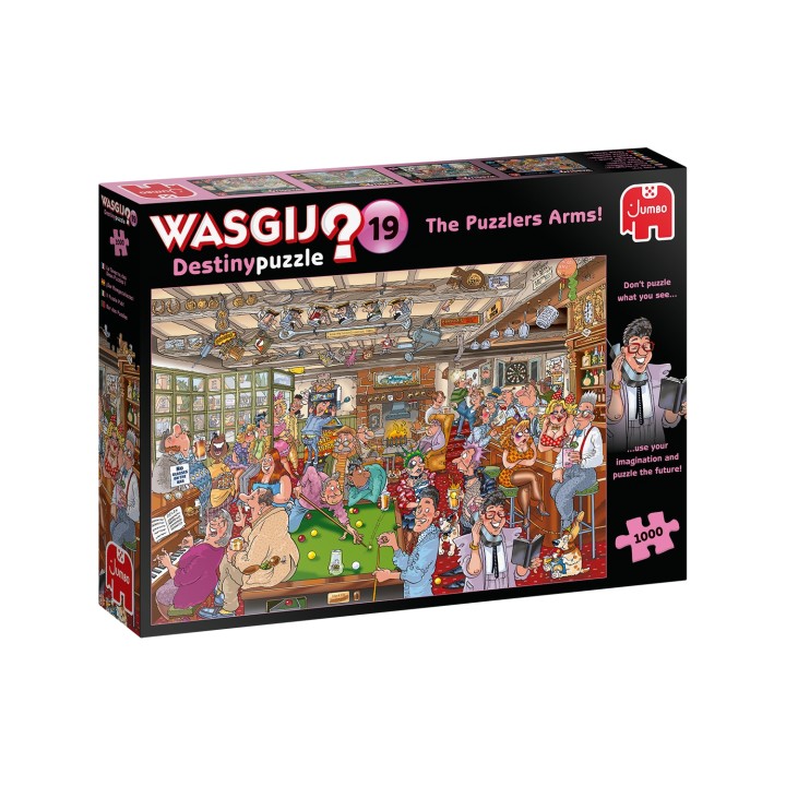 Wasgij Destiny 19 1000 pcs Puzzle rompecabezas 1000 pieza(s) Cómics