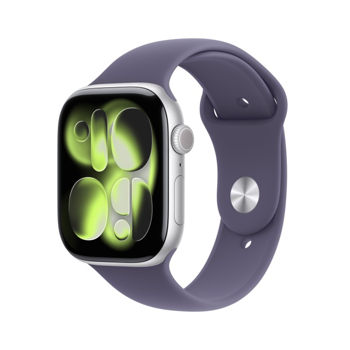 Apple Watch Series 11 OLED 46 mm Digital 416 x 496 Pixeles Pantalla táctil Plata Wifi GPS (satélite)