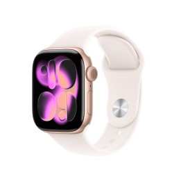 Apple Watch Series 11 OLED 42 mm Digital 374 x 446 Pixeles Pantalla táctil 5G Oro rosa Wifi GPS (satélite)