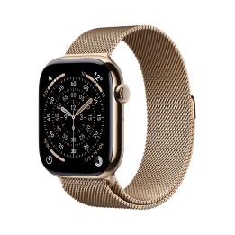 Apple Watch Series 11 OLED 46 mm Digital 416 x 496 Pixeles Pantalla táctil 5G Titanio Wifi GPS (satélite)