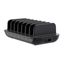 Conceptronic OZUL07B cargador de dispositivo móvil Universal Negro Corriente alterna Carga rápida Interior