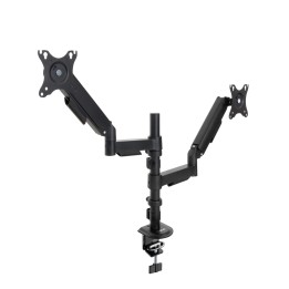 TooQ DB1533TNR-B soporte para monitor 81,3 cm (32") Escritorio Negro