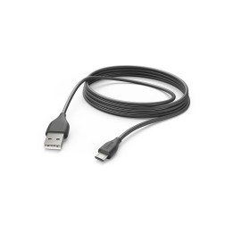 Hama 00201588 cable USB USB 2.0 3 m USB A Micro-USB B Negro