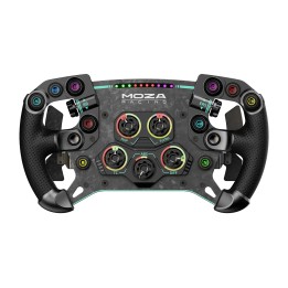 Moza Racing RS056 mando y volante Negro