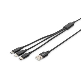 Digitus Cable de carga 3 en 1