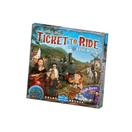 Asmodee DW720138 juego de tablero ¡Aventureros al Tren! Iberia y Corea del Sur Juego de mesa Estrategia