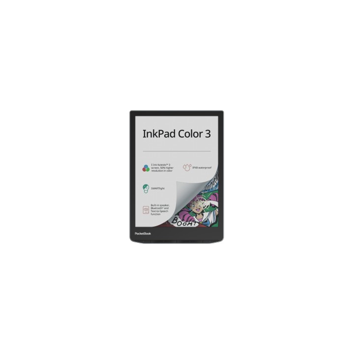 PocketBook InkPad Color 3 lectore de e-book Pantalla táctil 32 GB Wifi Negro, Gris