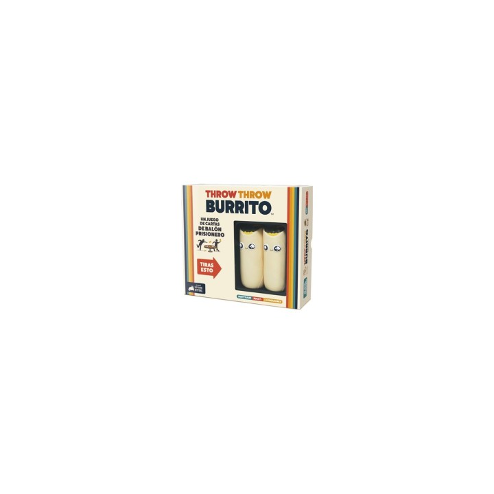 Asmodee EKITTB01ES juego de tablero Throw Throw Burrito 15 min Juego de mesa Coleccionable