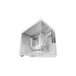 Mars Gaming MC-MIRAGE ATX Pantalla IPS 7,2" Cristal Templado Blanco Torre Pc Gaming