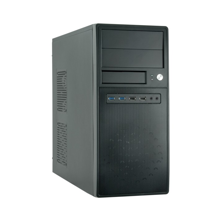 Chieftec CG-04B-OP carcasa de ordenador Midi Tower Negro