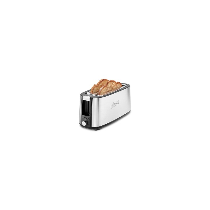 Ufesa Duo Plus 7 2 rebanada(s) 1400 W Plata