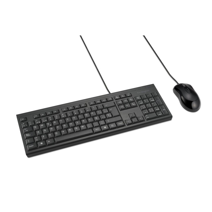 Kensington Kit de teclado y ratón con cable KM100 EQ