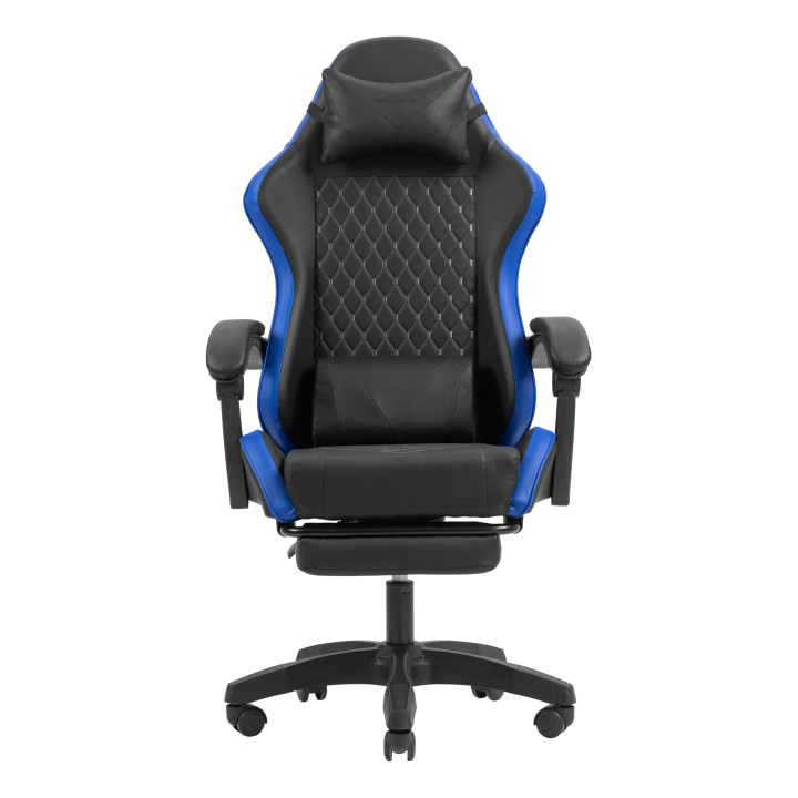 Mars Gaming MGC-X Silla para videojuegos de PC Asiento acolchado Negro, Azul
