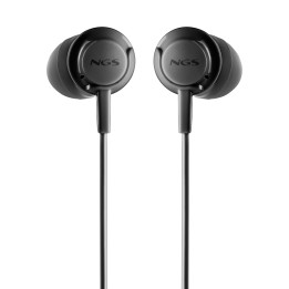 NGS CROSS STEP Auriculares Alámbrico Dentro de oído Llamadas/Música USB Tipo C Negro
