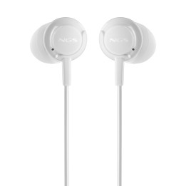 NGS CROSS STEP Auriculares Alámbrico Dentro de oído Llamadas/Música USB Tipo C Blanco