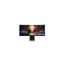 Samsung LS34DG850SUXDU pantalla para PC 86,4 cm (34") 3440 x 1440 Pixeles OLED Plata