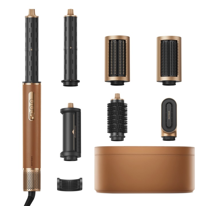 Dreame AirStyle Pro Kit de peluquería Caliente Negro, Oro rosa 1300 W 2,8 m