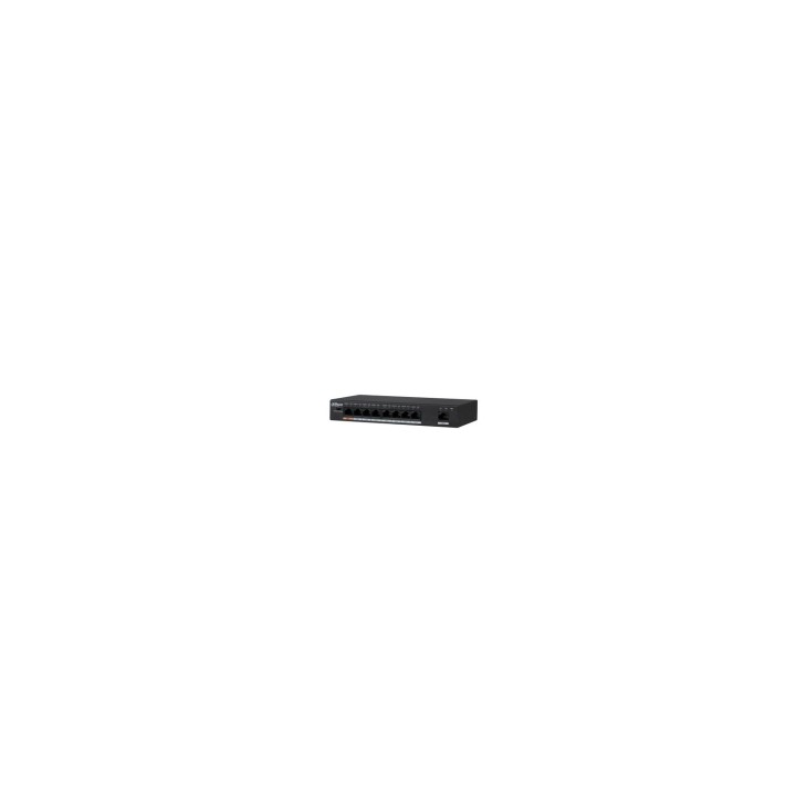 Dahua Technology PFS3009-8ET-96 No administrado L2 Fast Ethernet (10/100) Energía sobre Ethernet (PoE) Negro