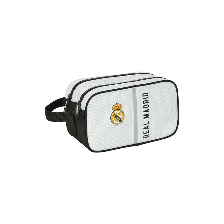 Safta 812454518 neceser y maletín neceser Bolsa de aseo 5 L Negro, Blanco