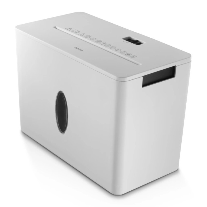 Hama Safe X40-W triturador de papel Corte cruzado 64 dB 22 cm Blanco
