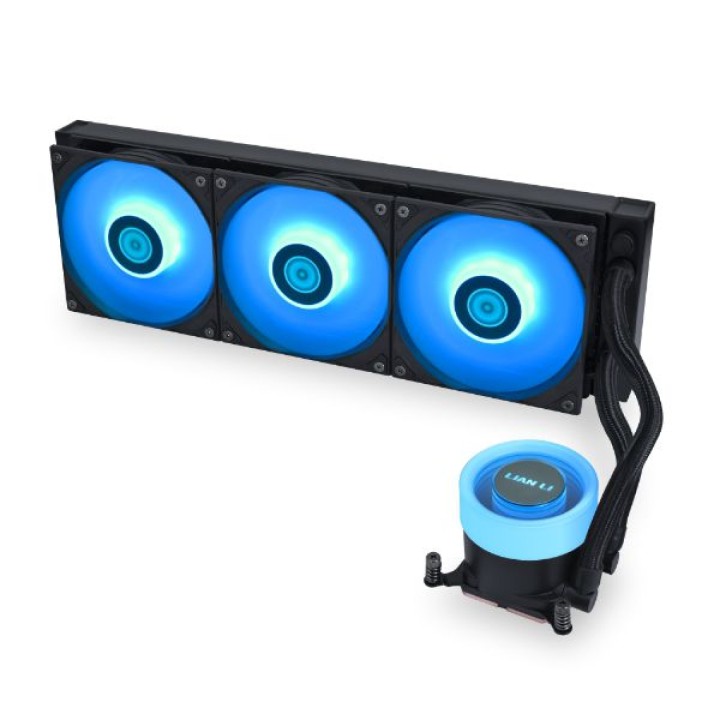 Lian Li GA II LITE Procesador Kit de refrigeración líquida 12 cm Negro