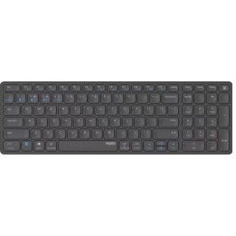 Rapoo 00215871 teclado Oficina RF Wireless + Bluetooth QWERTY Inglés Negro
