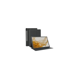 Mobilis 068016 funda para tablet 31,5 cm (12.4") Folio Negro