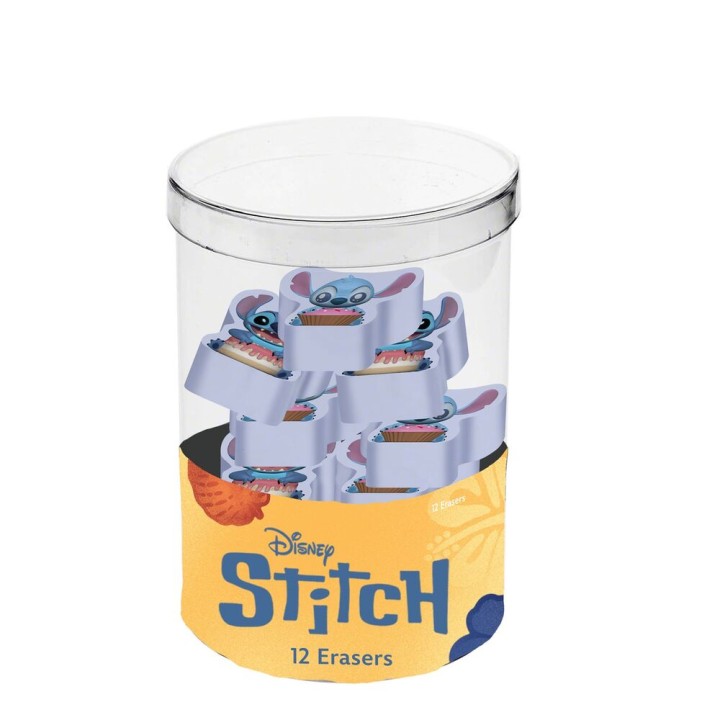 Cubo 12 Gomas Stitch Disney