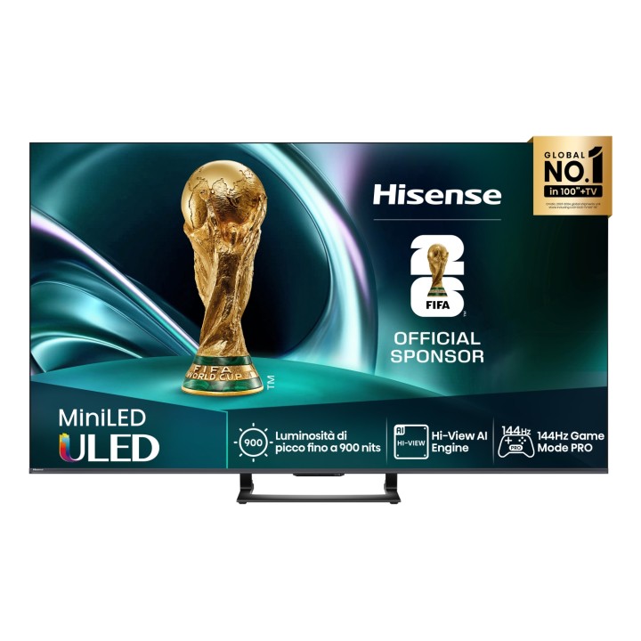Hisense 55U7Q 139,7 cm (55") 4K Ultra HD Smart TV Wifi Negro 450 cd / m²
