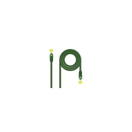 LATIGUILLO RJ45 SFTP LSZH CAT.6A AWG26 NANOCABLE VERDE 10.20.1901-GR