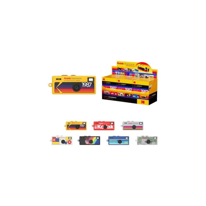 Kodak Cámara compacta CHARMERA 1/4" Cámara compacta 1,6 MP CMOS 1440 x 1080 Pixeles Multicolor Diseño Vintage Sorpresa